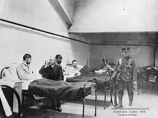 Enfermaria - 1916 - Dublin - I Guerra Mundial